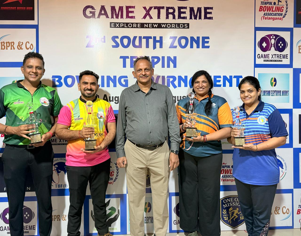 Bowling Tournament, hosted by the Tenpin Bowling Association (Telangana) at Game Xtreme Bowling Center , Hyderabad