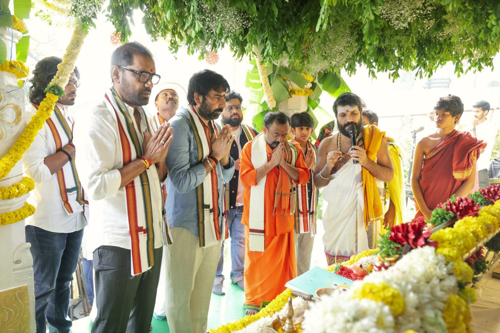 Nandamuri Balakrishna, Gopichand Malineni, Venkata Satish Kilaru, Vriddhi Cinemas’ Historical Epic #NBK111 Launched Majestically
