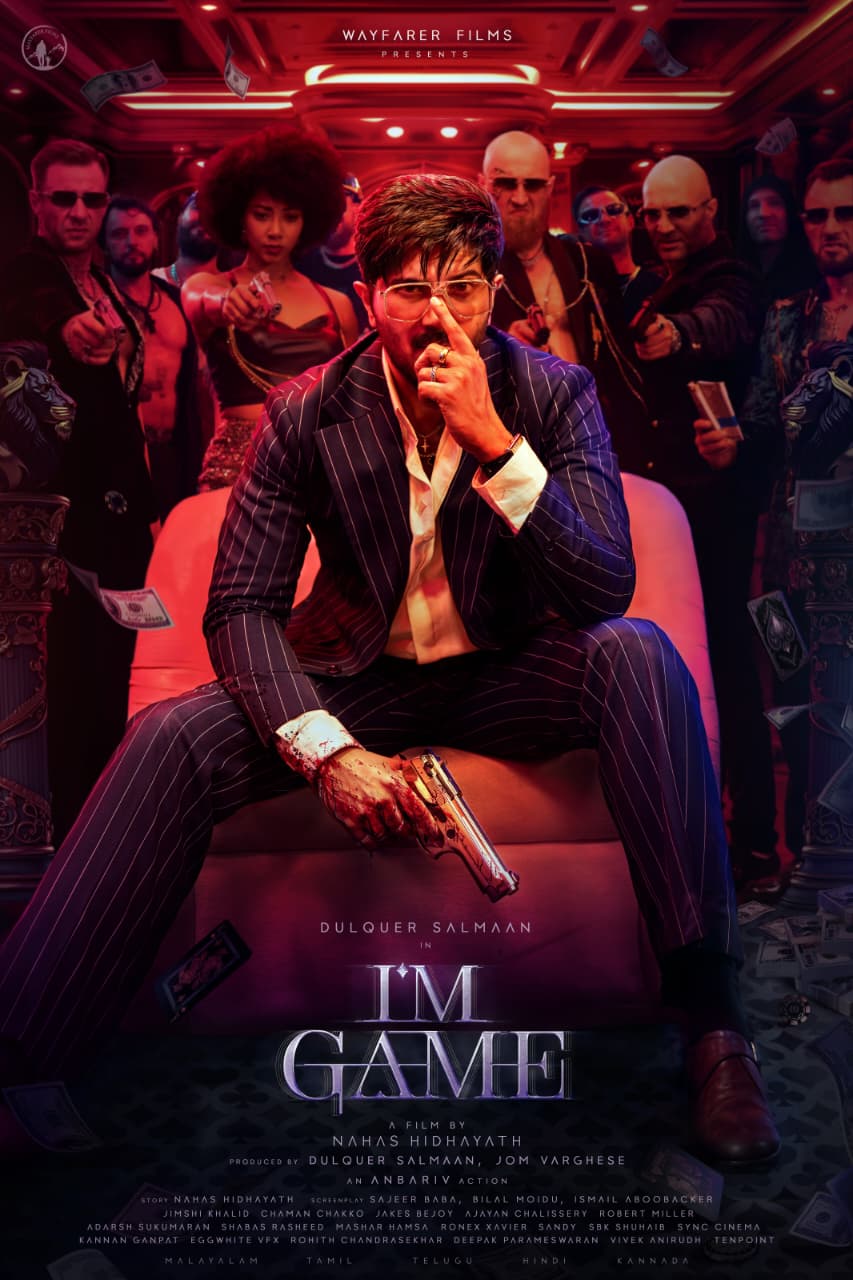 Dulquer Salmaan in Electrifying Avatar; The Much Awaited First Look of ‘I Am Game’  Unveiled