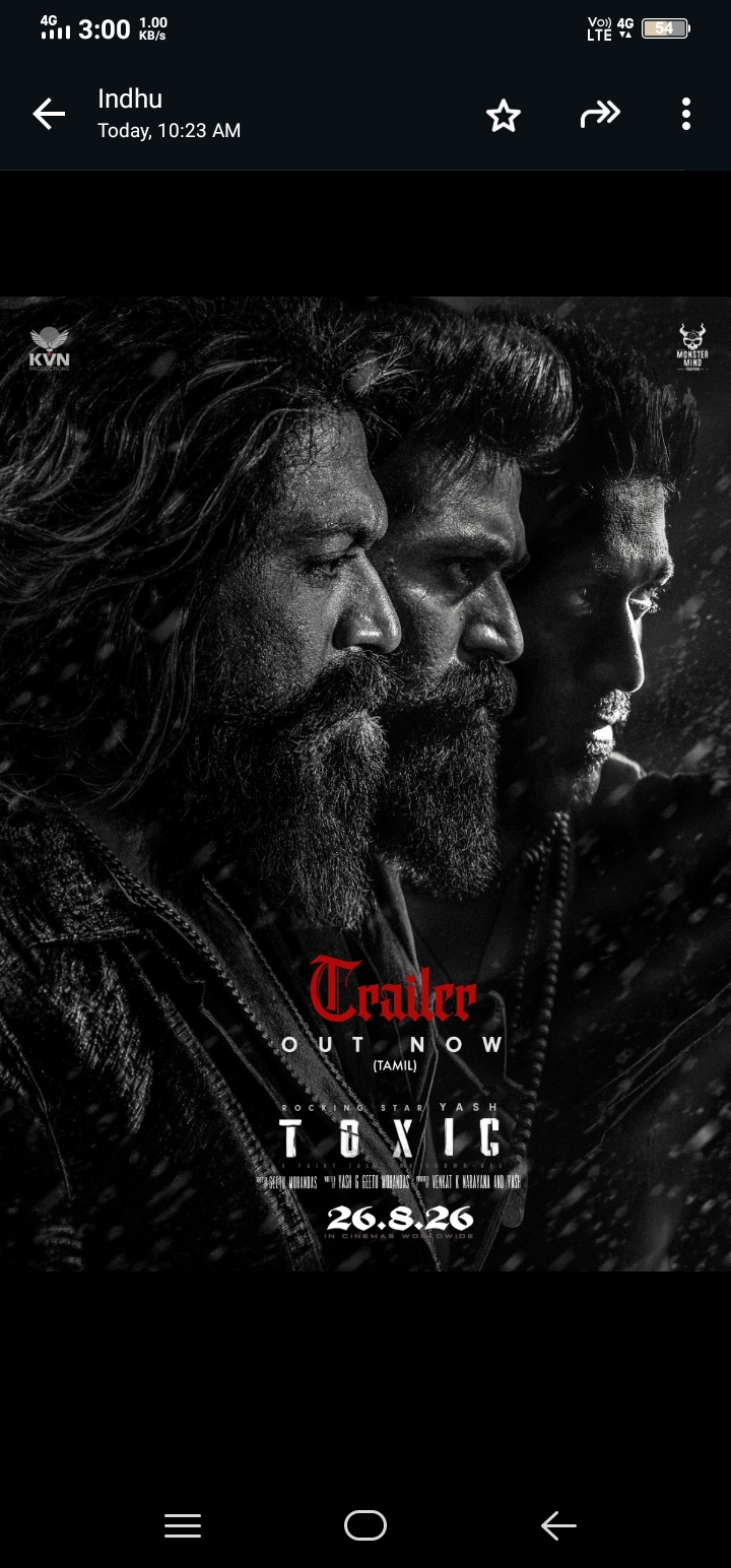 Rocking Star Yash’s Toxic Trailer Out! Unveils a Magnum Opus of Action, Redemption, Destruction & Entanglements*