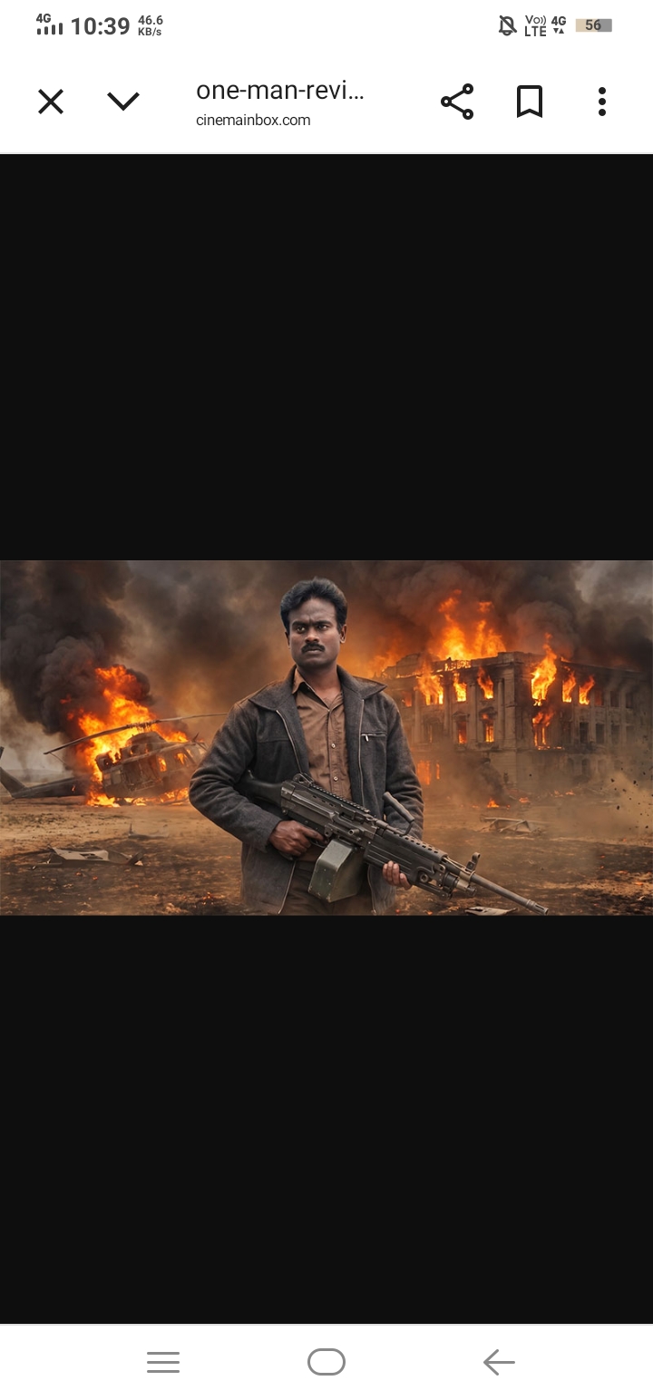 One Man Movie Review